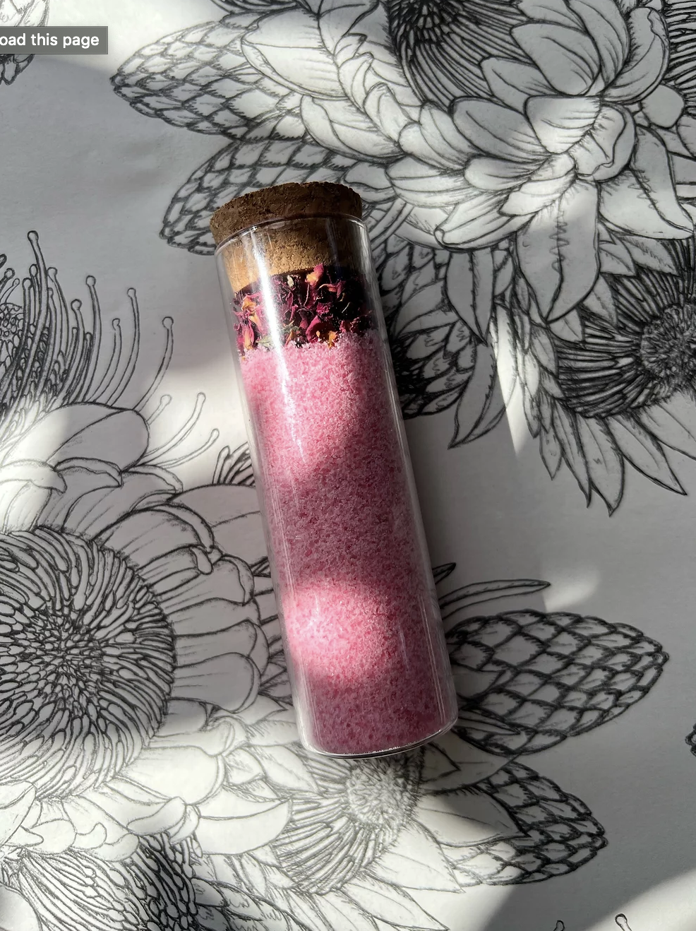Bruny Botanica - Botanical Bath Soak - Rose Mylk