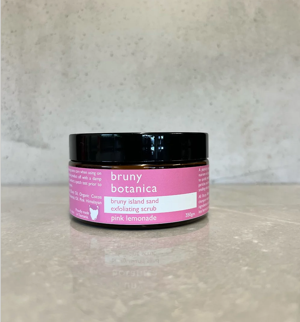 Bruny Botanica - Bruny Island Sand Exfoliating Scrub - Pink Lemonade 350GM