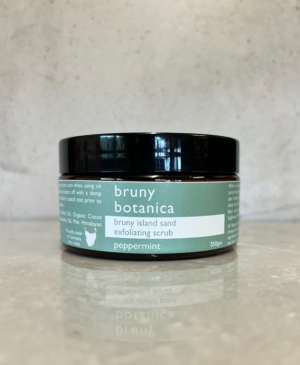 Bruny Botanica - Bruny Island Sand Exfoliating Scrub - Peppermint 350GM
