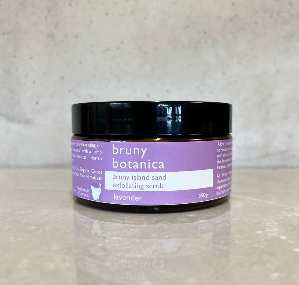 Bruny Botanica - Bruny Island Sand Exfoliating Scrub - Lavender 350GM