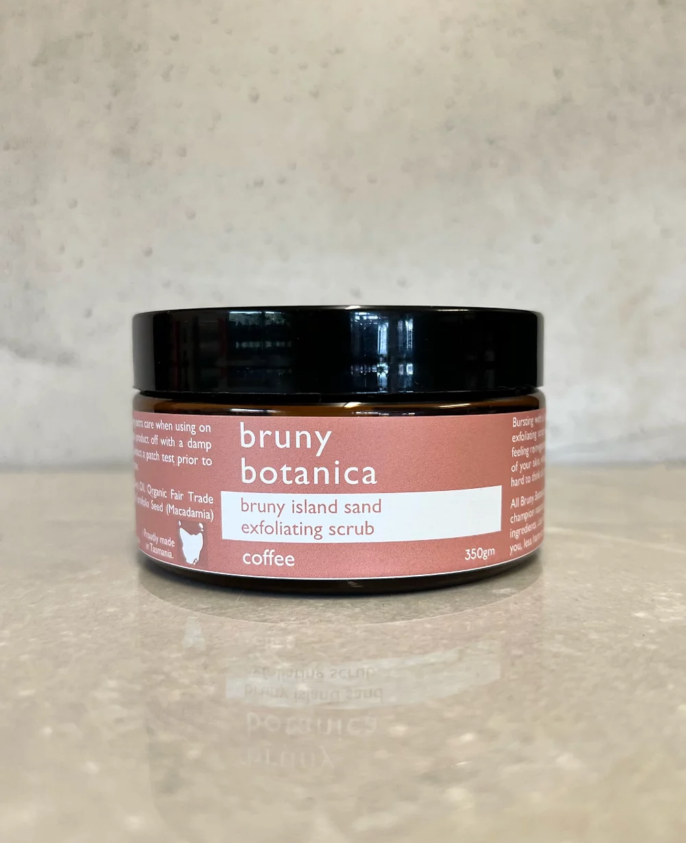 Bruny Botanica - Bruny Island Sand Exfoliating Scrub - Coffee 350GM